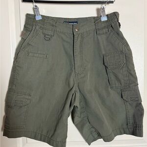 5.11 Tactical Series Men’s Olive Cargo Shorts